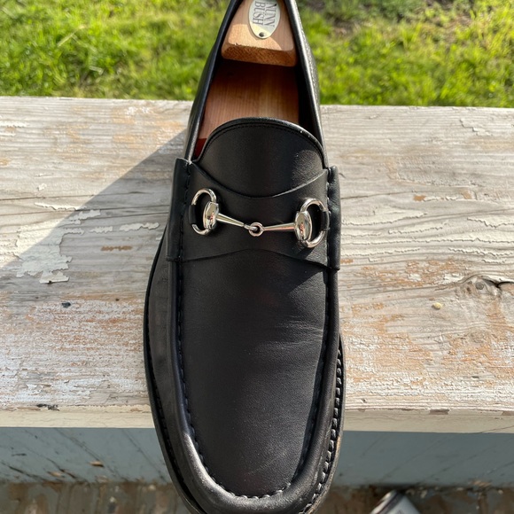 Mens authentic Gucci shoes black size 11 - Picture 3 of 9